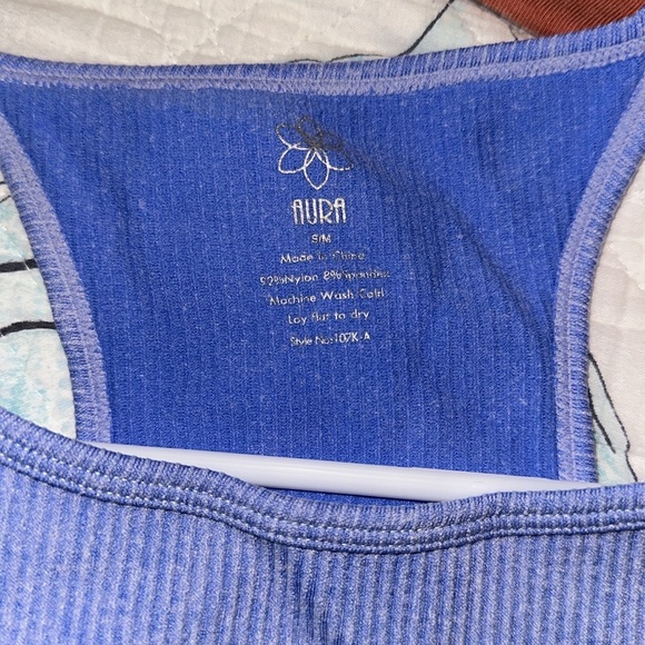 Ribbed high neck tank top - Picture 3 of 3